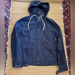 Men's Navy Blue Rain Jacket
